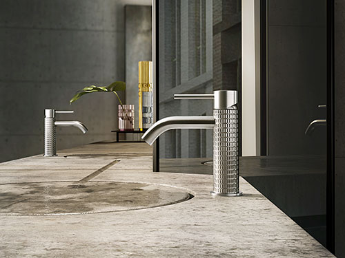 Gessi 316 Edelstahl Armatur intreccio